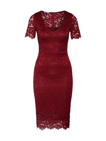 WAL G. Rochie de cocktail  roșu vin