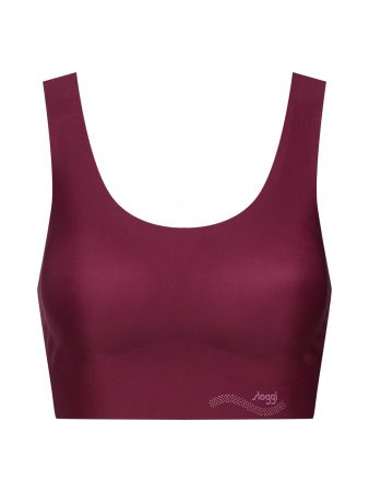 SLOGGI Sutien 'ZERO Feel Top EX'  bordeaux