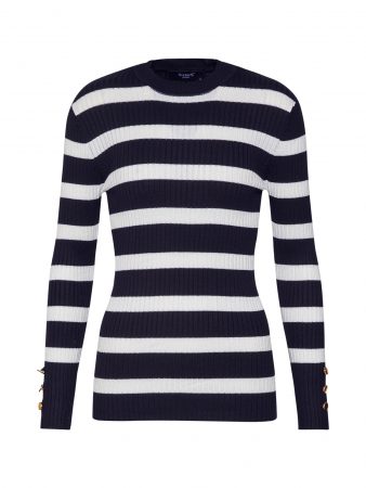 SISTERS POINT Pulover 'Lepi-PU2'  crem / negru