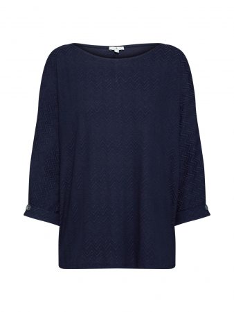 TOM TAILOR Tricou  albastru închis