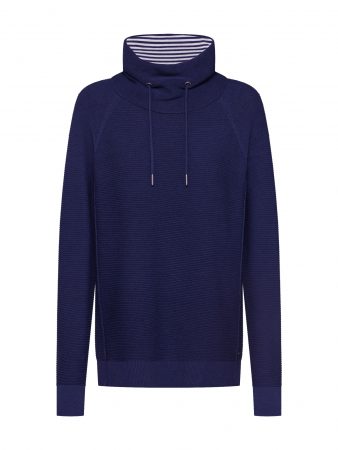 EDC BY ESPRIT Bluză de molton  navy