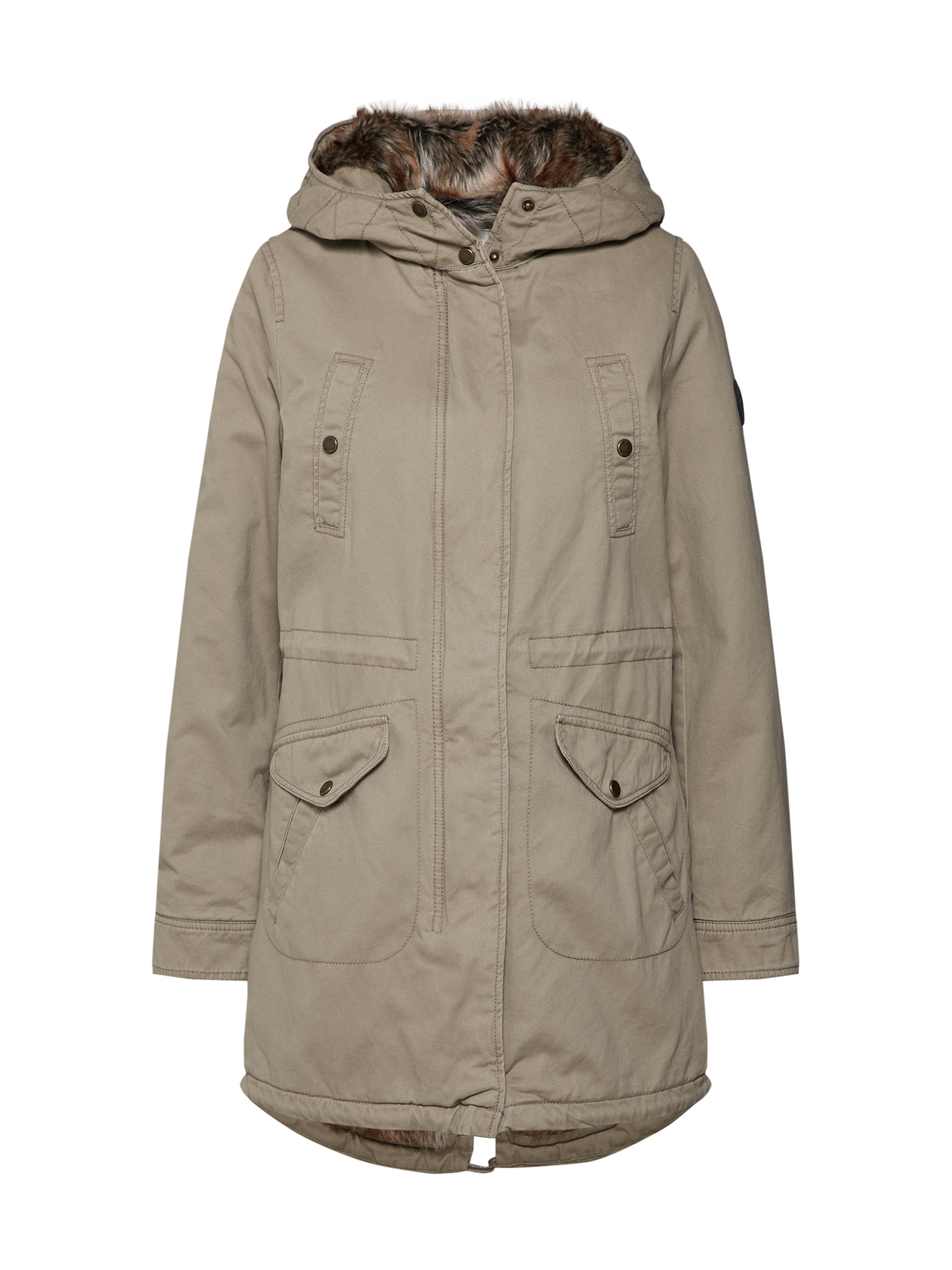 ONLY Parka de primăvară-toamnă  bej deschis