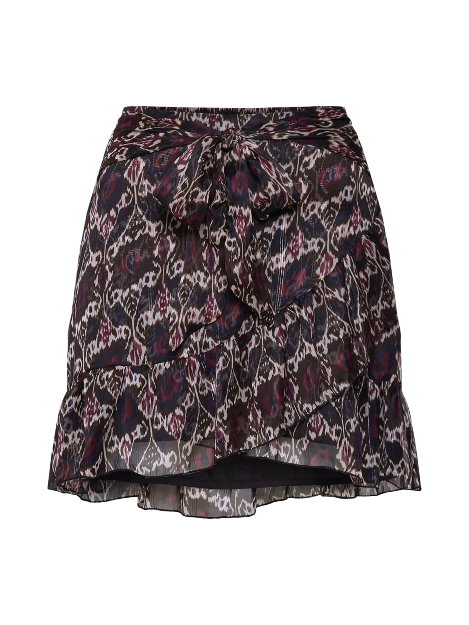 Neo Noir Fustă 'Bella Indie Skirt'  maro / negru