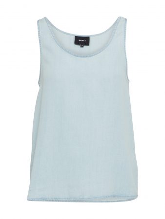OBJECT Top 'OBJLEXIE'  albastru deschis