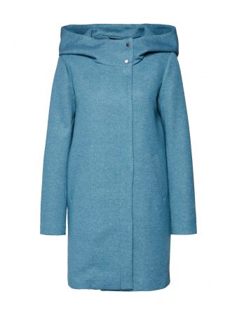 ONLY Palton de primăvară-toamnă 'onlMADDIE Light Hooded Long Coat CC OTW'  albastru cer