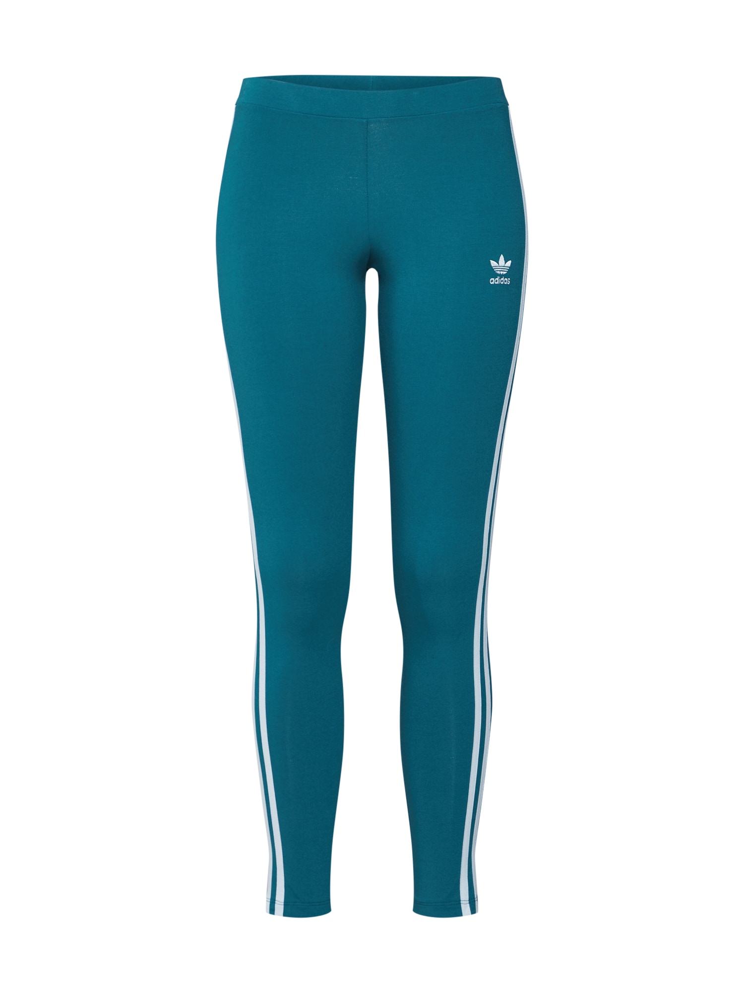 ADIDAS ORIGINALS Leggings '3 STRIPES TIGHT'  verde închis