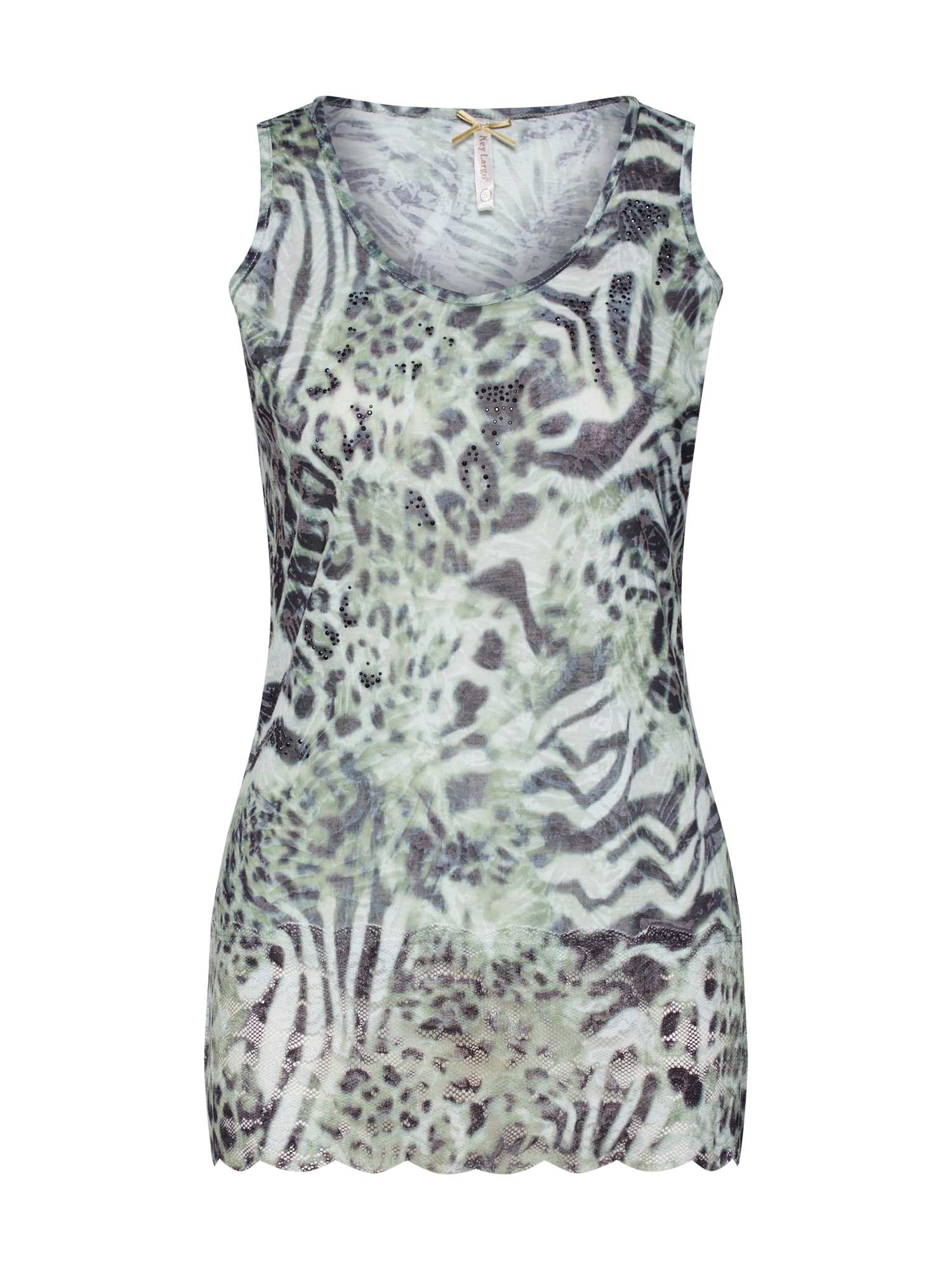 Key Largo Top 'WT TOP TOGO'  gri deschis / kaki