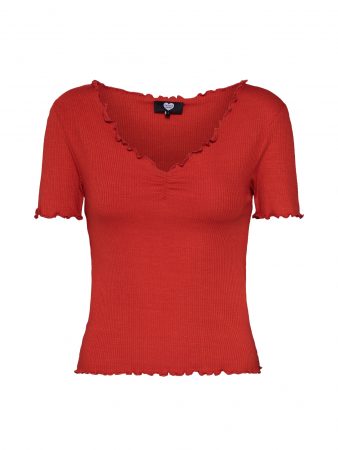CATWALK JUNKIE Tricou 'TS BELLA'  roșu ruginiu