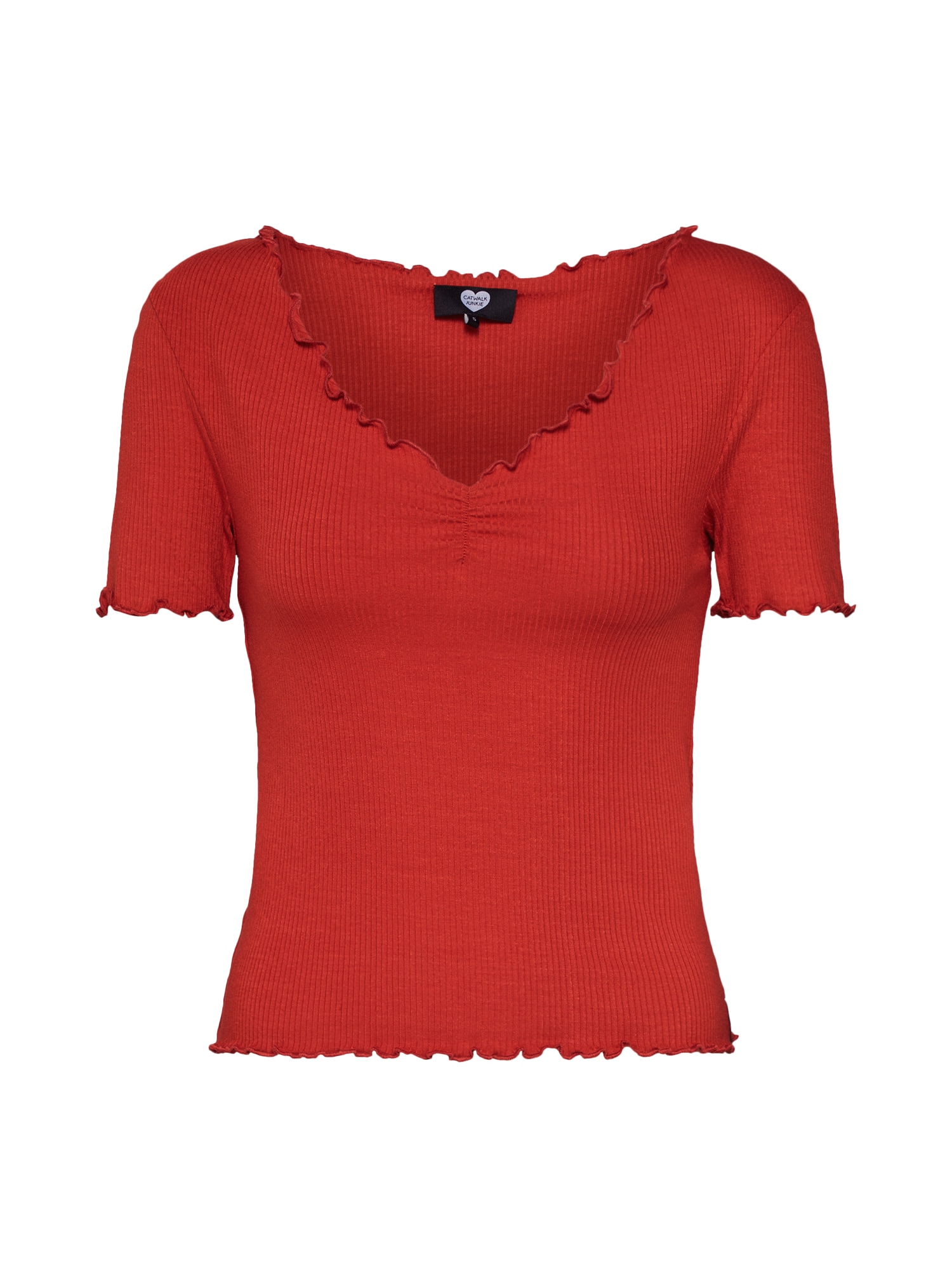 CATWALK JUNKIE Tricou 'TS BELLA'  roșu ruginiu