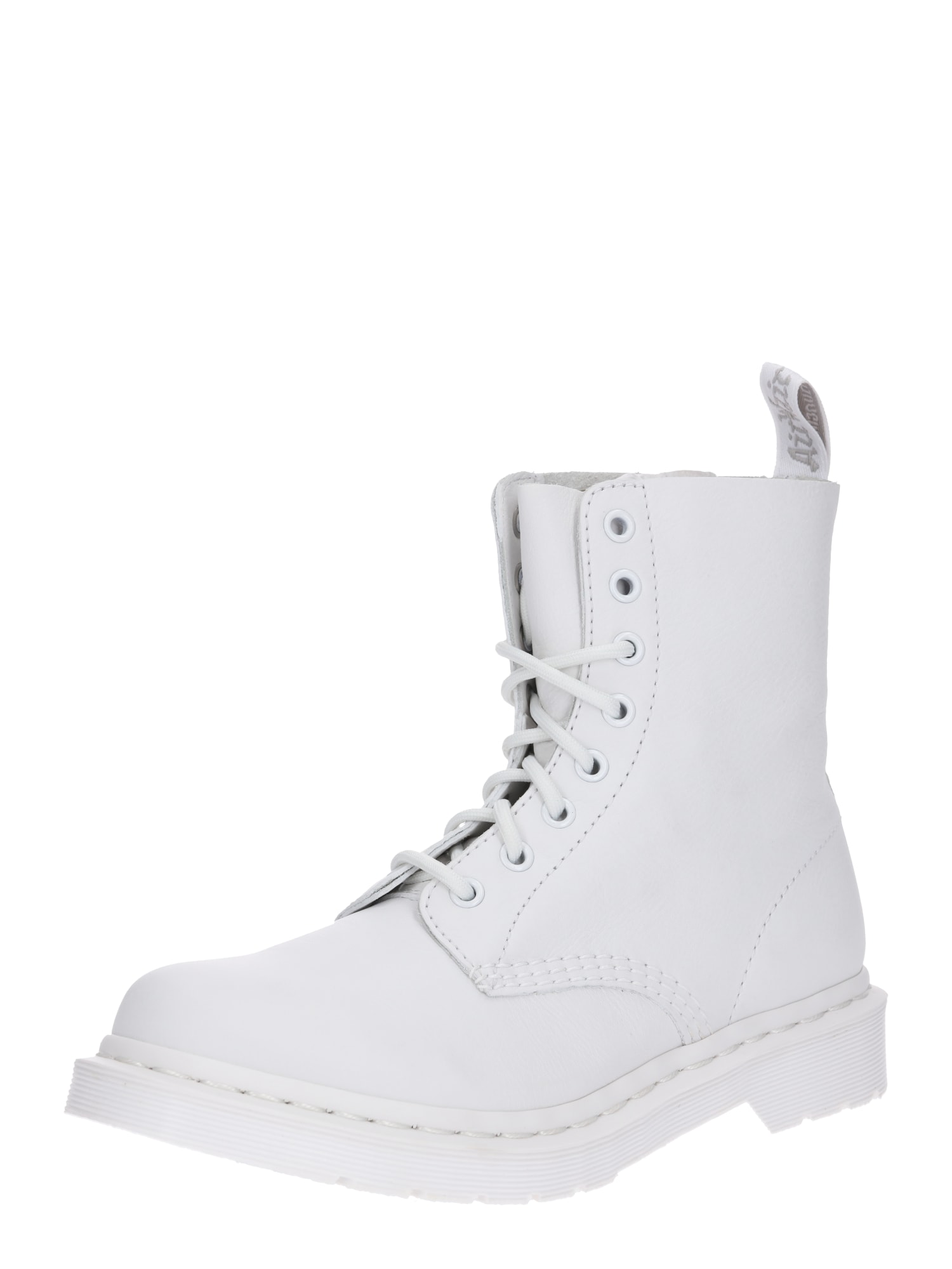 Dr. Martens Botine '8 Eye Boot Pascal Mono' alb