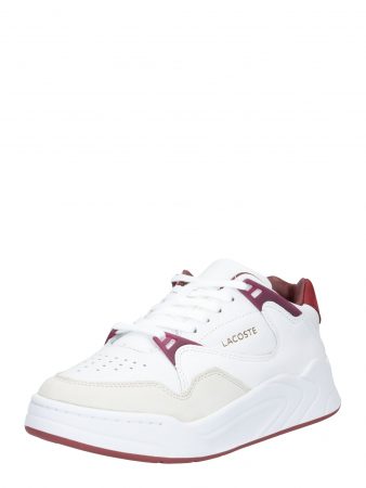 LACOSTE Sneaker low 'COURT SLAM 319 3 SFA'  roșu / alb