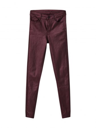 VILA Jeans 'VIGLITTI RW 5P PANT'  roșu-violet