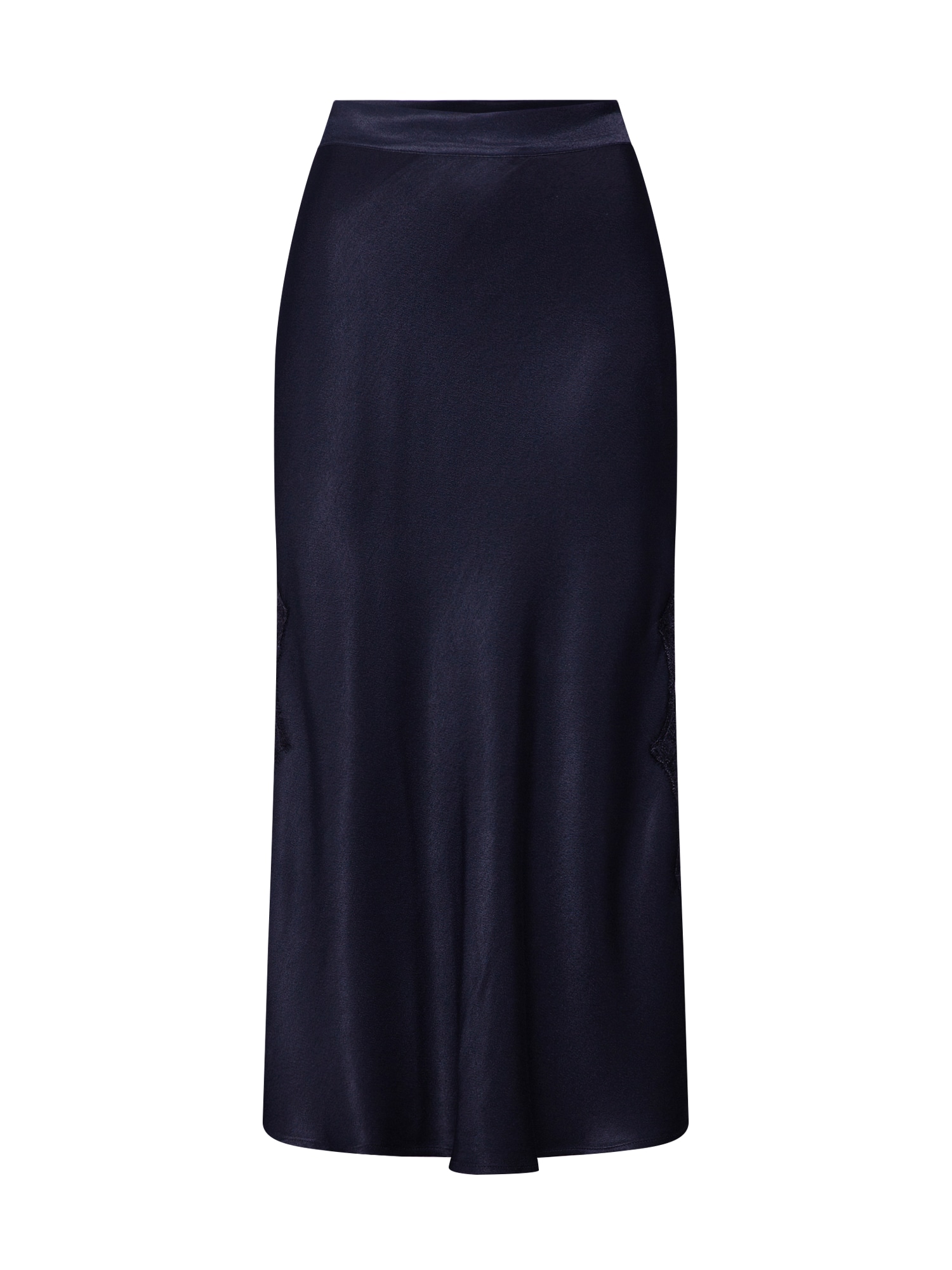 Ragdoll LA Fustă 'Midi Skirt with Lace'  negru