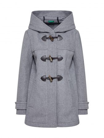 UNITED COLORS OF BENETTON Geacă de primăvară-toamnă 'MONTGOMERY'  gri închis