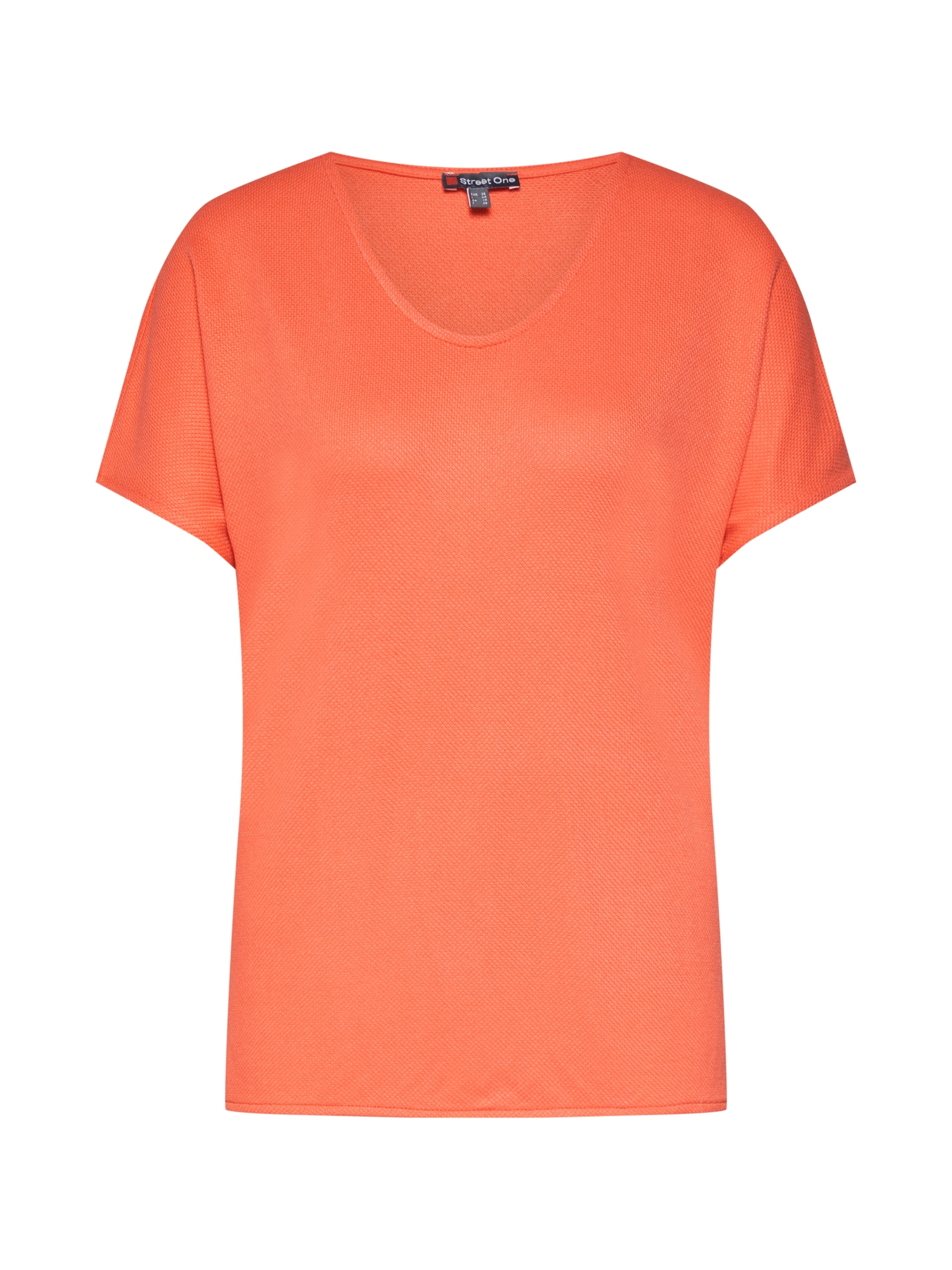 STREET ONE Tricou 'QR Insine'  portocaliu