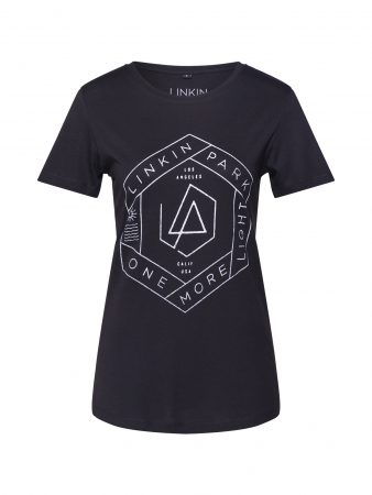 Merchcode Tricou 'Ladies Linkin Park'  negru / alb