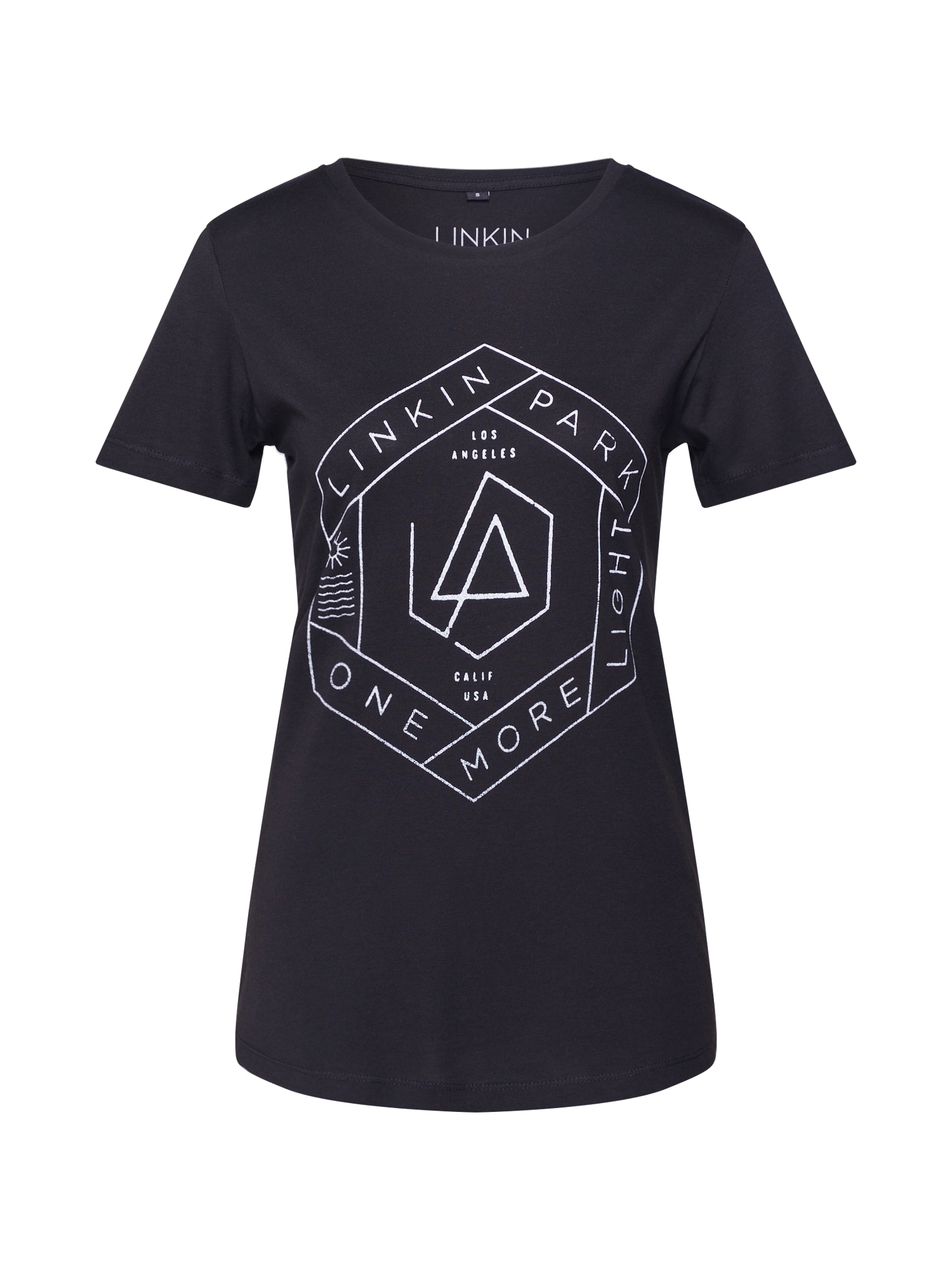Merchcode Tricou 'Ladies Linkin Park'  negru / alb