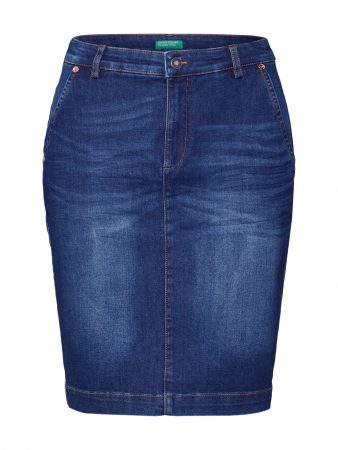 UNITED COLORS OF BENETTON Fustă  denim albastru