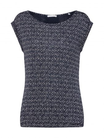 OPUS Tricou 'Strolchi rhomb'  negru