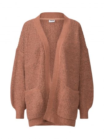 Noisy May Geacă tricotată 'NMROBINA L/S KNIT BALLOON CARDIGAN 6B'  bej