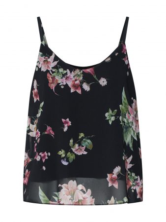 Hailys Top  culori mixte / negru