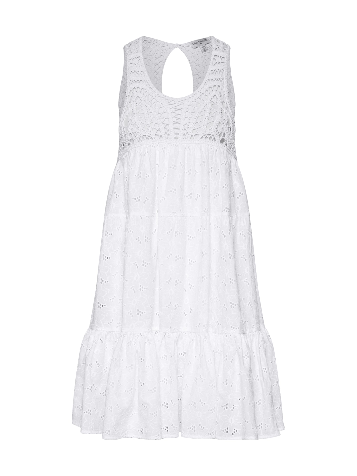 True Religion Rochie de vară 'MAGIC DRESS'  alb