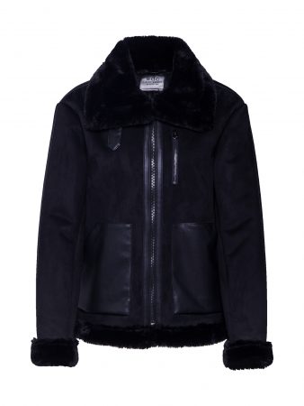EDC BY ESPRIT Geacă de primăvară-toamnă  negru