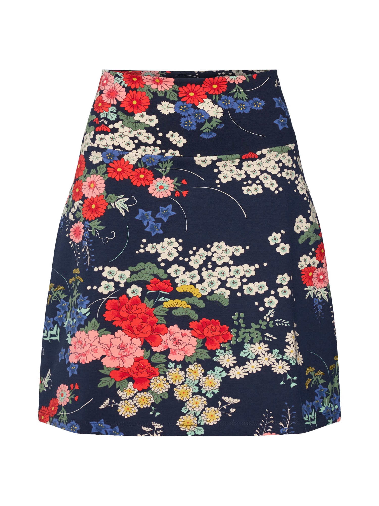 King Louie Fustă 'Border Skirt Nabana' albastru închis / culori mixte
