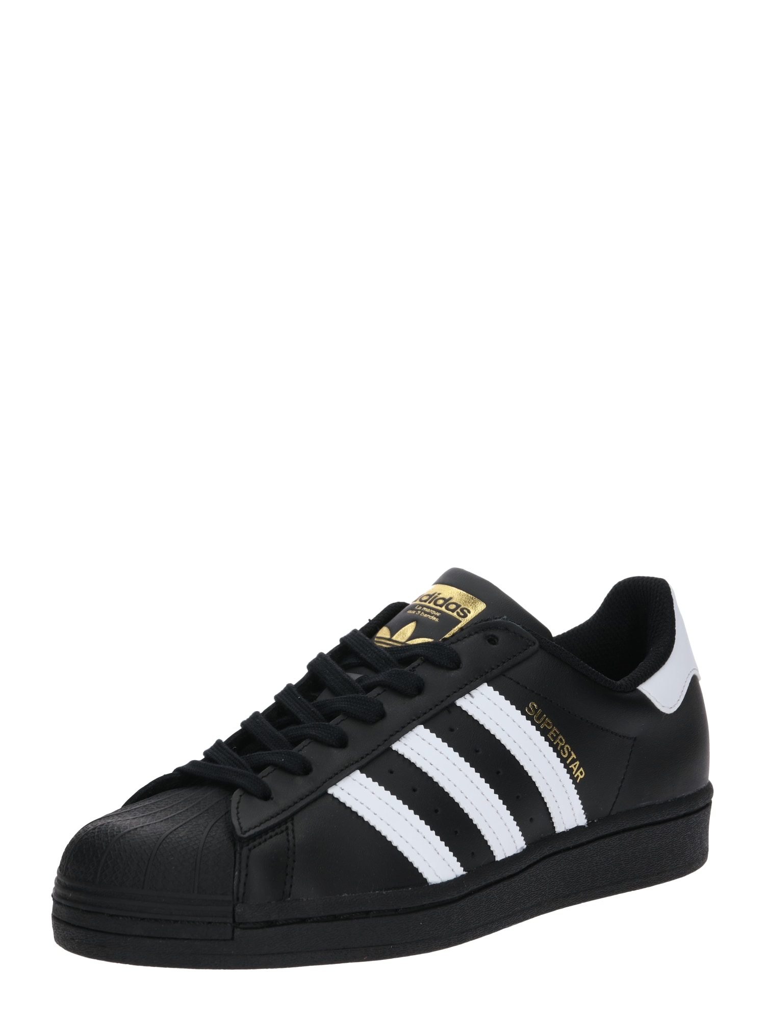ADIDAS ORIGINALS Sneaker low 'SUPERSTAR'  alb / negru