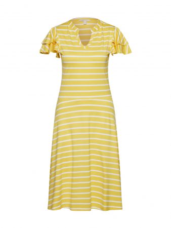 ESPRIT Rochie  galben / alb