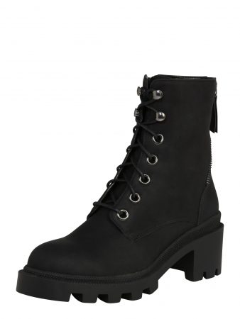 ABOUT YOU Ghete cu șireturi 'Helin'  negru