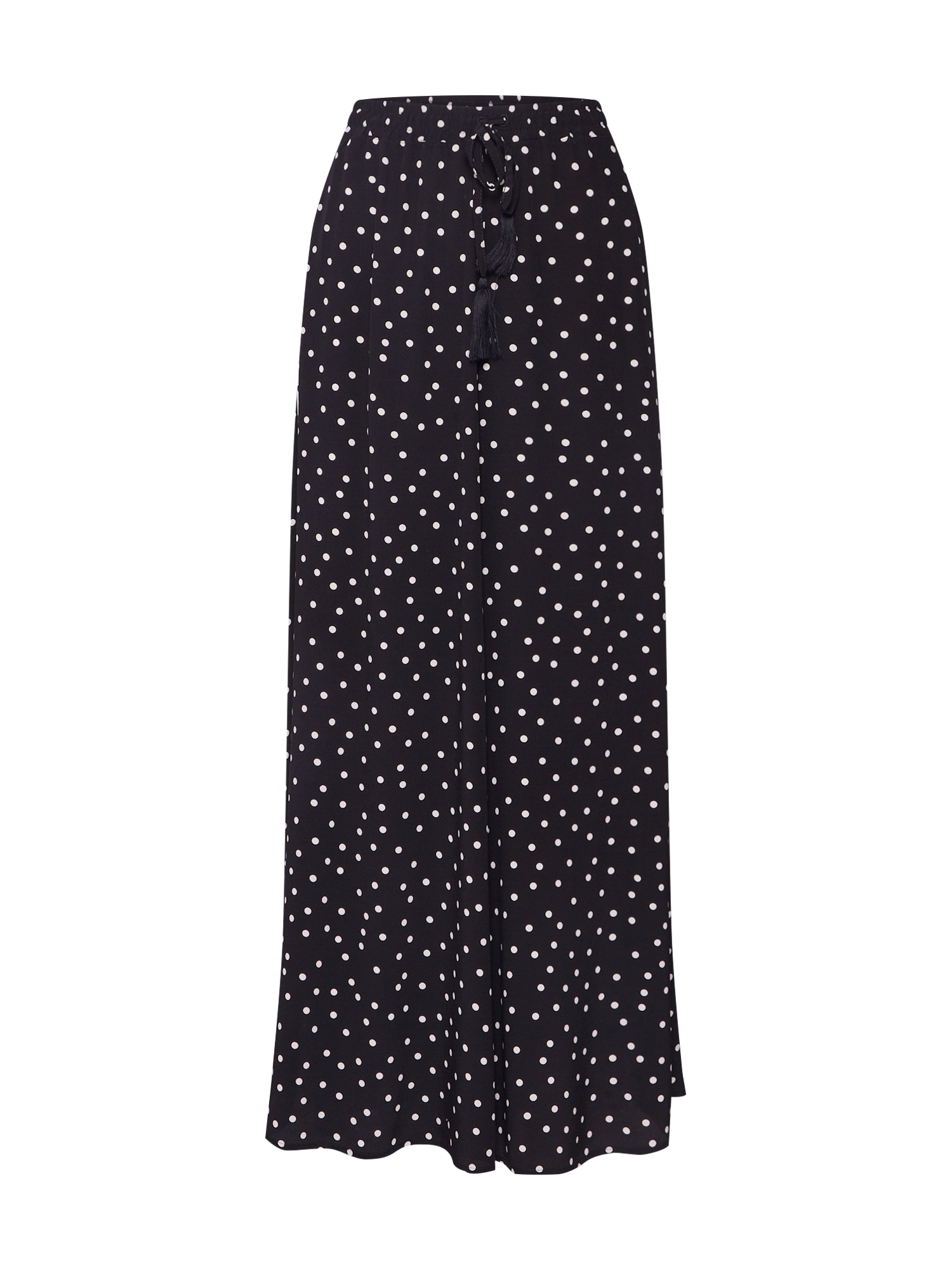 CATWALK JUNKIE Pantaloni 'TR WHITE DOTS' negru / alb