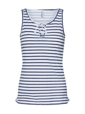 Sublevel Top  navy / alb