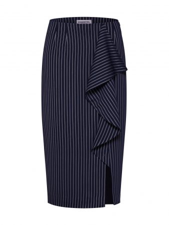 Essentiel Antwerp Fustă 'Sabrina pencil skirt'  albastru închis