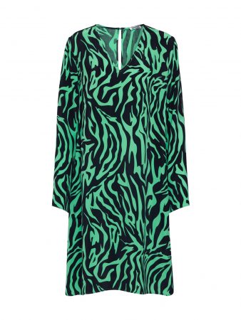 DRYKORN Rochie 'JOSY'  verde / negru