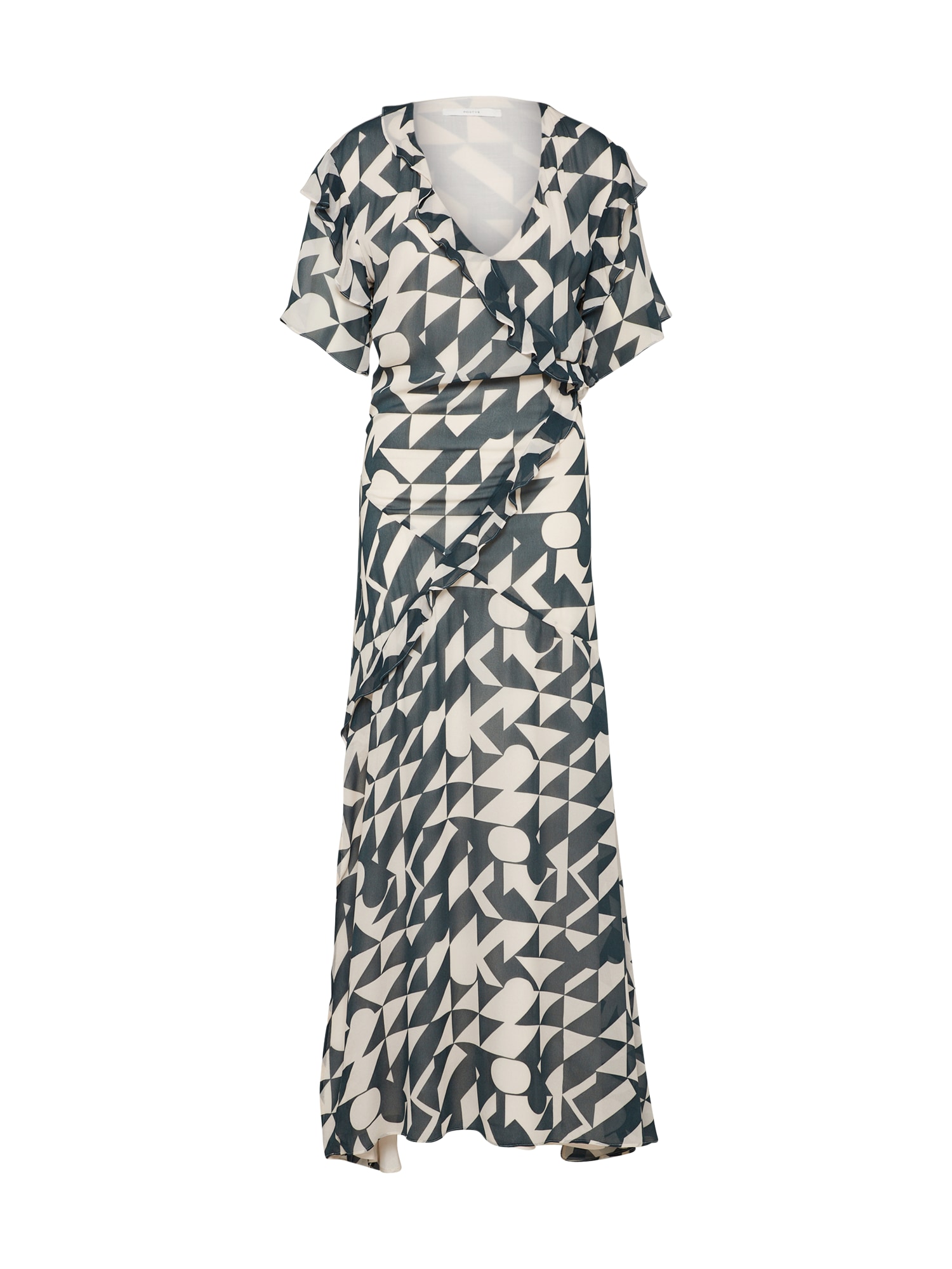 POSTYR Rochie 'POSPANSY' bej / gri
