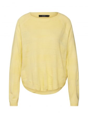 VERO MODA Pulover 'VMCAVA STRUCTURE BLOUSE NOOS'  galben
