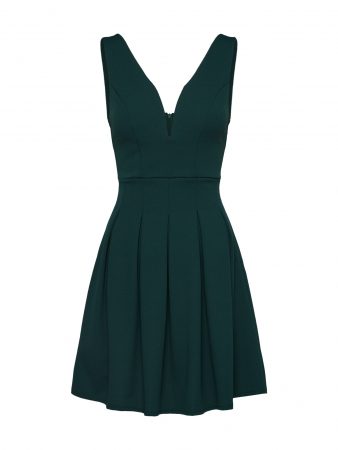 WAL G. Rochie de cocktail  verde închis