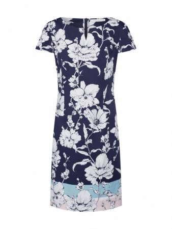 Betty & Co Rochie  albastru / roz