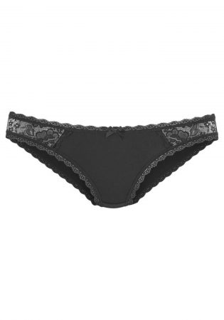 LASCANA Slip  negru
