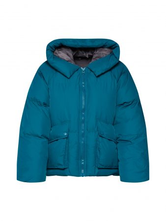 Missguided Geacă de iarnă 'HOODED ULTIMATE PUFFER JACKET'  petrol
