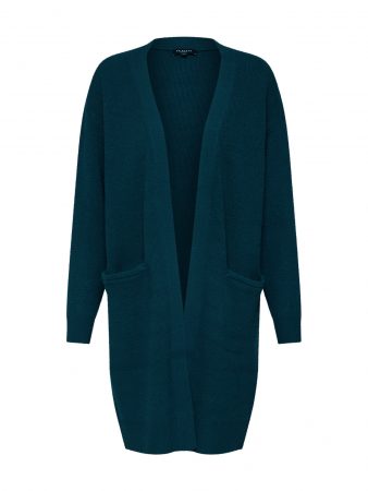 SELECTED FEMME Geacă tricotată  verde închis