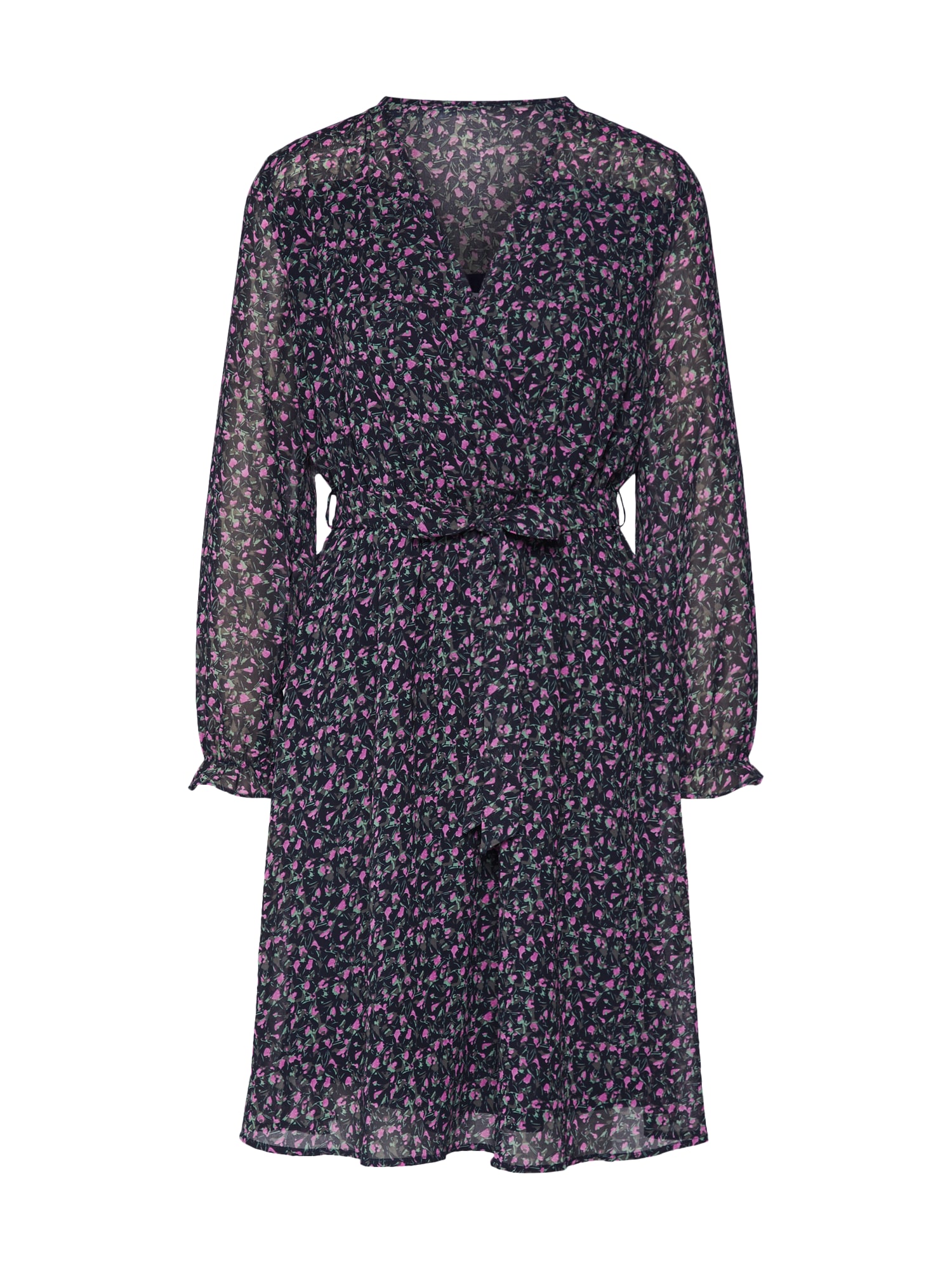 ABOUT YOU Rochie 'Perle'  navy / verde / mov