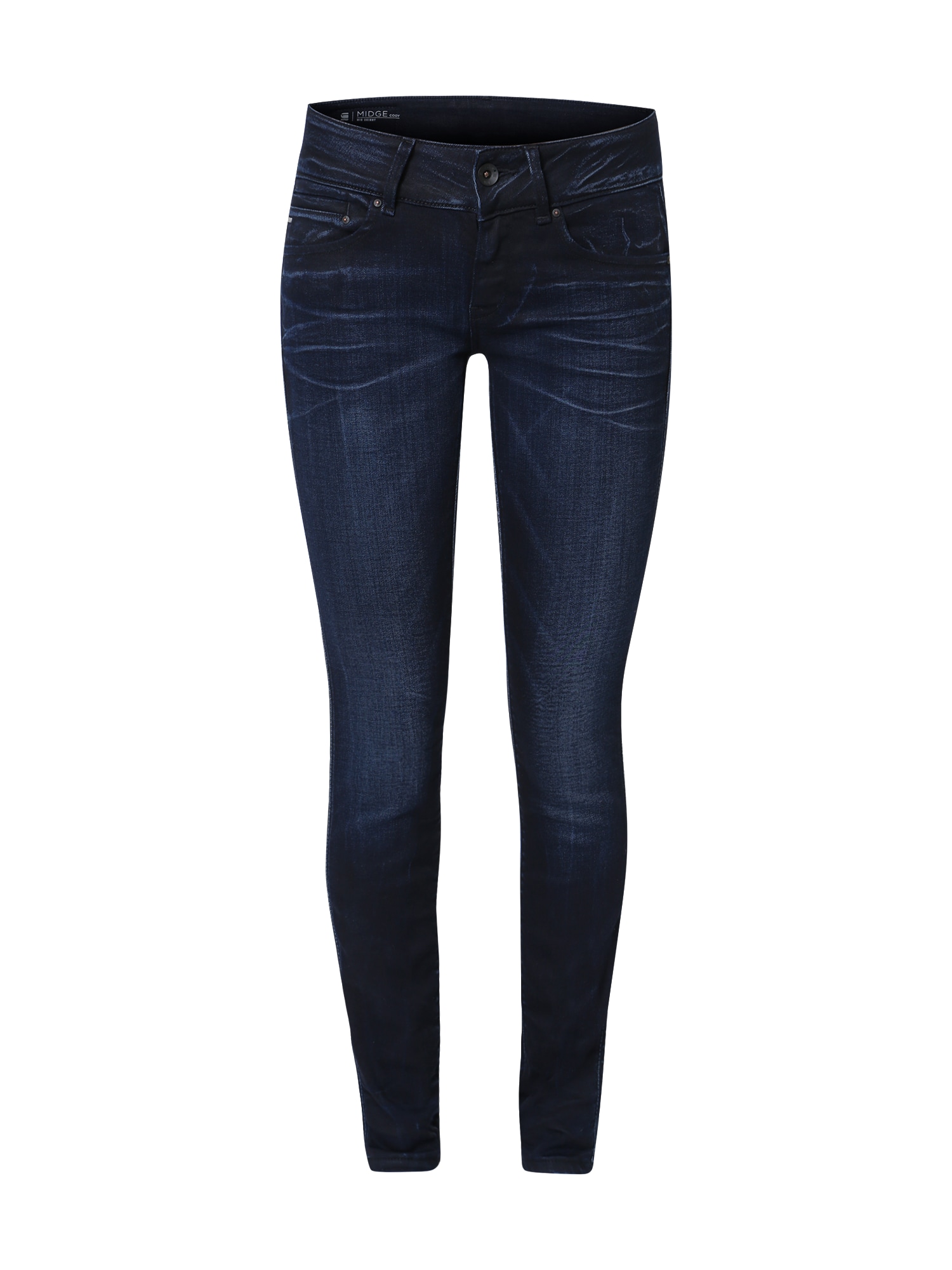 G-Star RAW Jeans 'Midge Cody Mid Skinny'  denim albastru