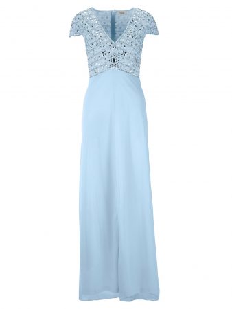 Heine Rochie de seară  albastru deschis