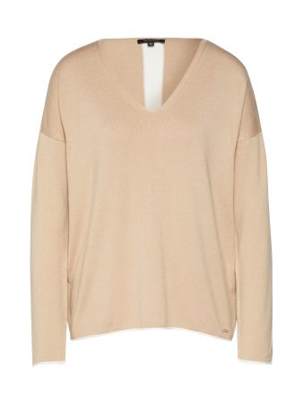 MORE & MORE Pulover 'With Contrast Active'  bej