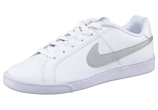 Nike Sportswear Sneaker low 'Court Royale Wmns'  argintiu / alb