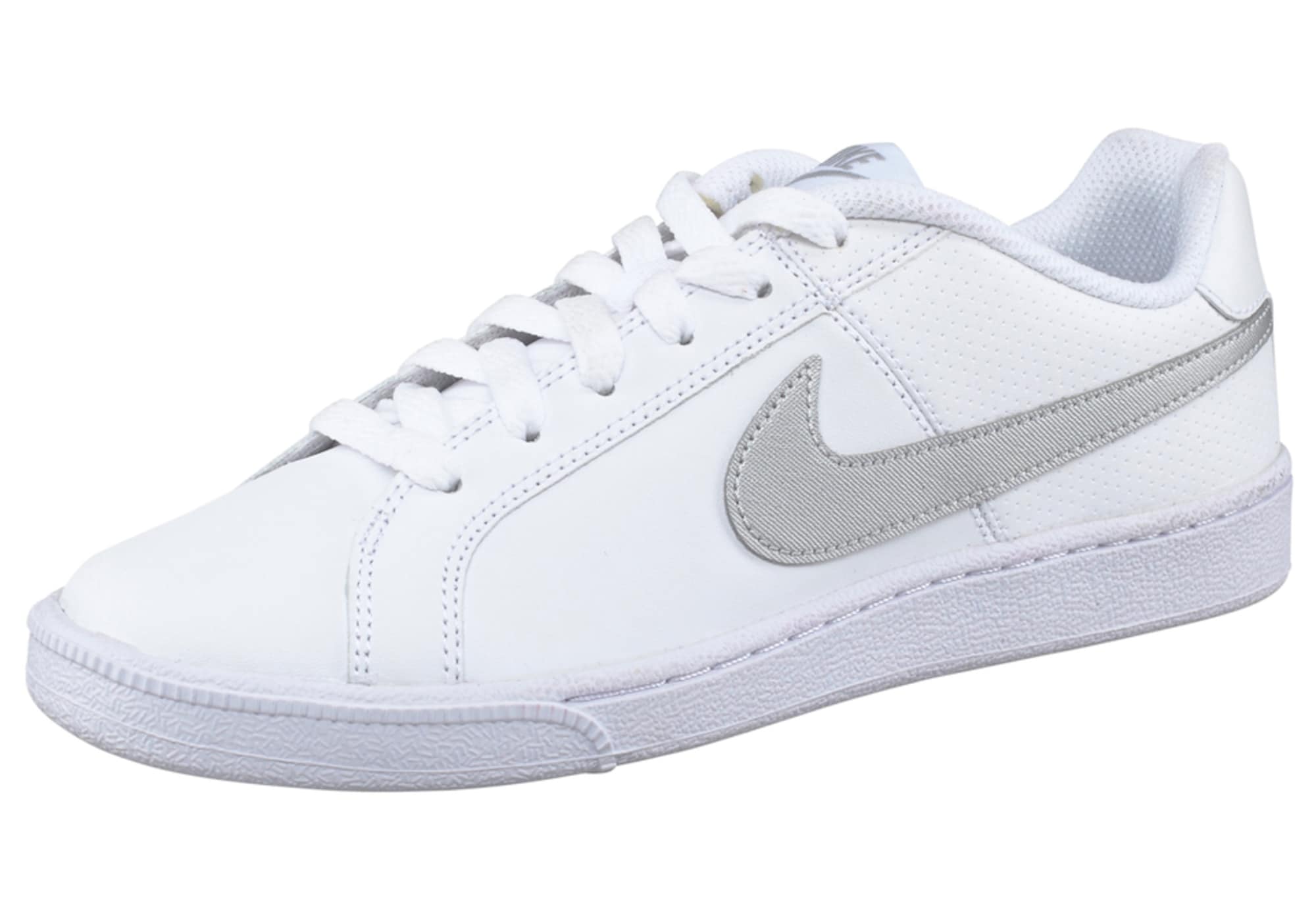 Nike Sportswear Sneaker low 'Court Royale Wmns'  argintiu / alb