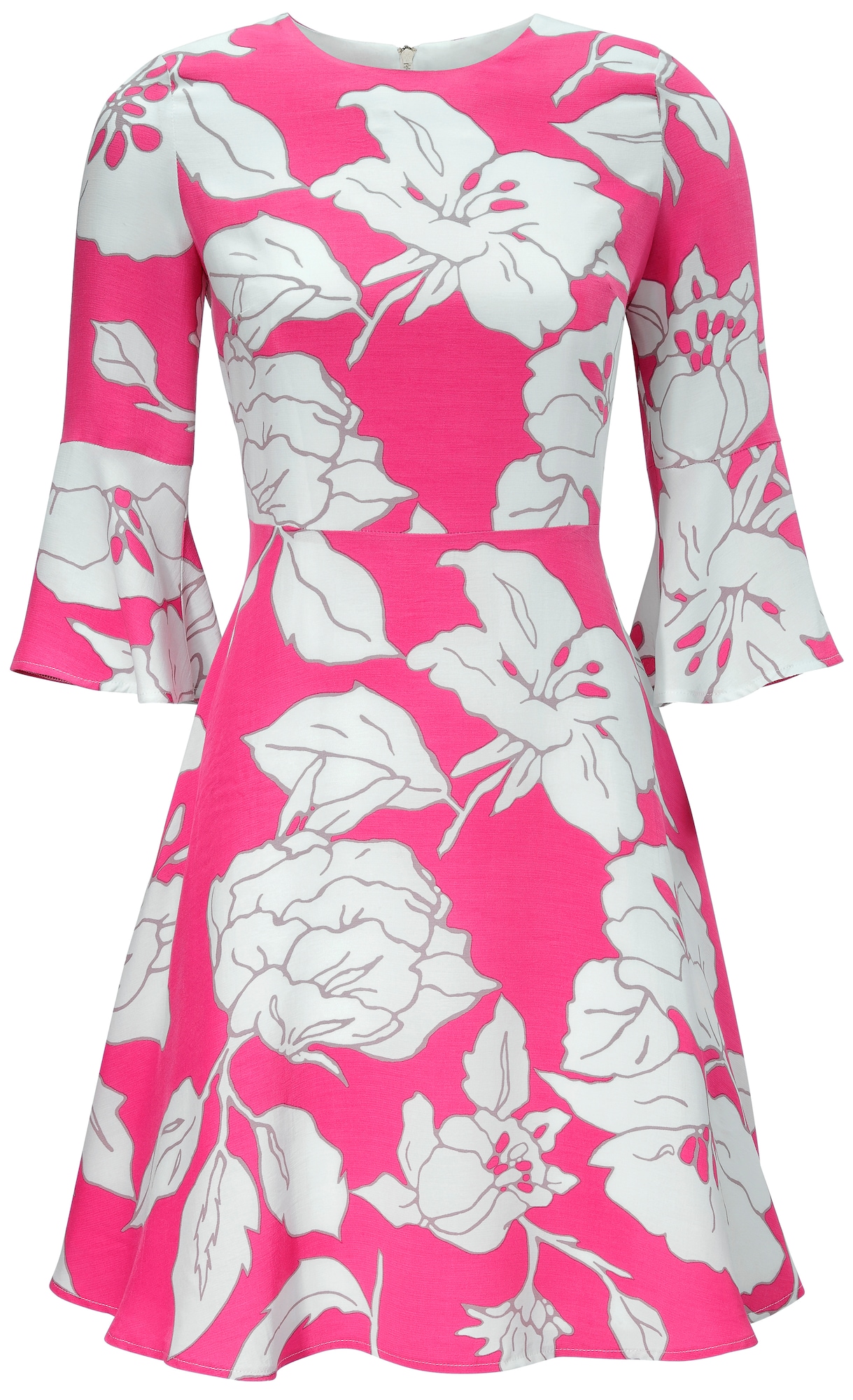 Heine Rochie roz / alb