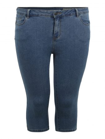Vero Moda Curve Jeans 'HOT SEVEN'  denim albastru